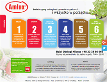 Tablet Screenshot of amlux.pl